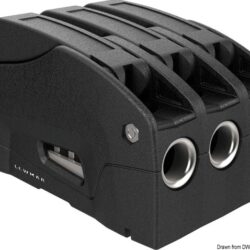 Stopper D1 triplo per cime 8-10 mm